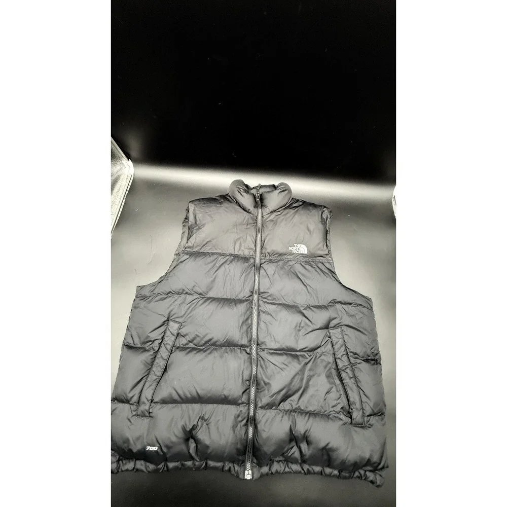 The North Face Nuptse 700 Puffer Vest Mens Large Black Sleeveless XXL